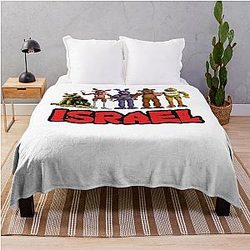 The Freddy Fazbear Mystery Throw Blanket