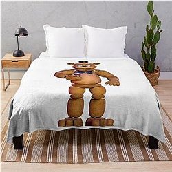 The Philosophy of Freddy Fazbear Throw Blanket