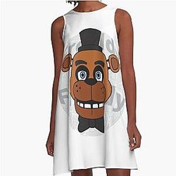 Freddy Fazbear Horror Movie Dress