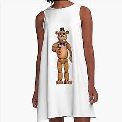 The Philosophy of Freddy Fazbear A-Line Dress