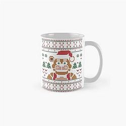 Freddy Fazbear Ugly Christmas Sweater FNAF Mug