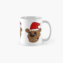 Five Nights at Freddy's Inspired Santa Claus FNAF Freddy Fazbear Classic Mug