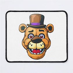 Golden Freddy Fazbear with Hat Mouse Pad