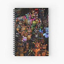 THE Freddy FNaF Spiral Notebook