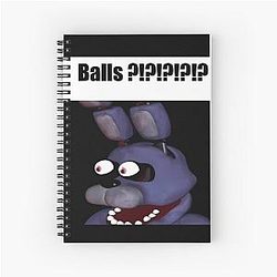 Bonny Freddy Spiral Notebook