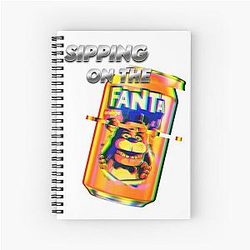 Freddy Fazbear Spiral Notebook