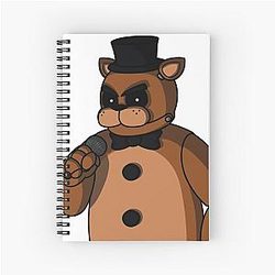 Freddy Fazbear Glitching Notebook