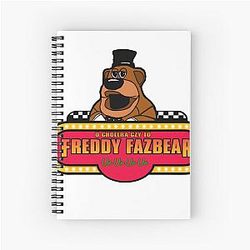 Freddy Fazbear Spiral Notebook