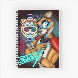 Way to Go Freddy Fazbear Spiral Notebook
