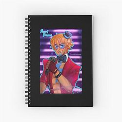 Five Nights at Freddy's Freddy Fazbear Cosplayer Illustration Spiral Notebook