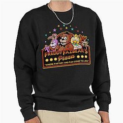 Five Nights at Freddy's Freddy Fazbear's Pizza FNAF logo Classic T-Shirt Pullover Sweatshirt