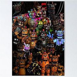 THE Freddy Fazbear FNaF Poster