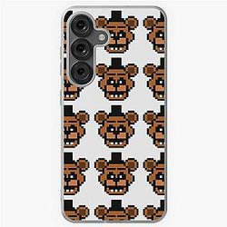 Freddy Fazbear 8-bit design Samsung Galaxy Soft Case