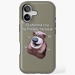 O cholera czy to Freddy Fazbear iPhone Tough Case