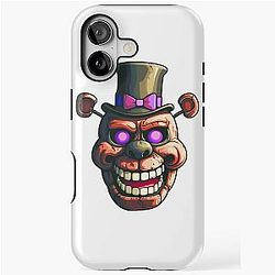 Freddy Fazbear Glowing Eyes Decal iPhone Case