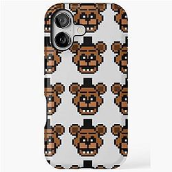 Freddy Fazbear 8-bit Design iPhone Tough Case