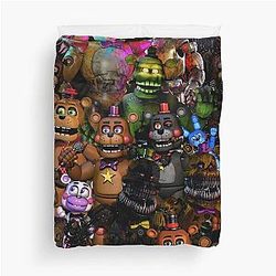 Freddy Fazbear FNaF Duvet Cover