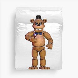 The Philosophy of Freddy Fazbear Duvet Cover