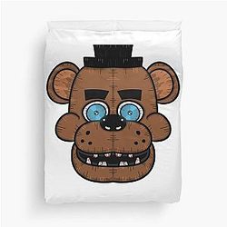 Freddy Fazbear Secrets You Knew Duvet Cover