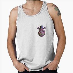 Freddy Fazbear Decal Tank Top