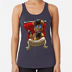 CELEBRATE Freddy Fazbear FNAF Racerback Tank Top