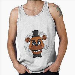 Freddy Fazbear Horror Tank Top