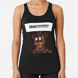 Freddy Fazbear Five Nights at Freddy's Racerback Tank Top
