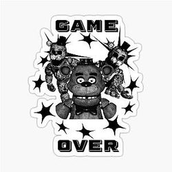 Freddy Fazbear Five Nights At Freddy's Sticker