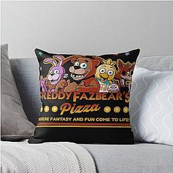 Five Nights at Freddy's Classic T-Shirt Throw Pillow