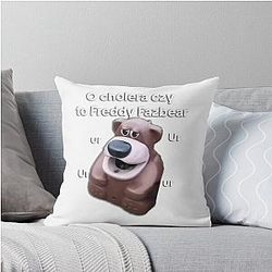 O cholera czy Freddy Fazbear Throw Pillow