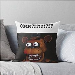 Freddy Fazbear Five Nights at Freddy's Throw Pillow