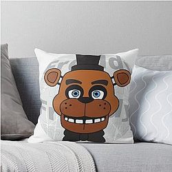 Freddy Fazbear Horror Movie Throw Pillow