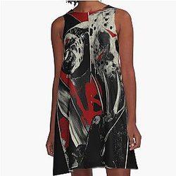 Freddy vs Jason A Line Dress