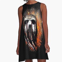 Horror Slashers Freddy vs Jason A-Line Dress