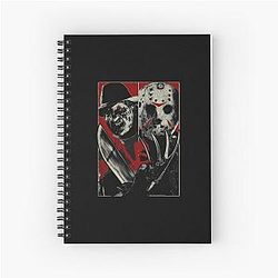 Freddy vs Jason Spiral Notebook