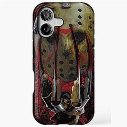 Freddy vs Jason Mask iPhone Case
