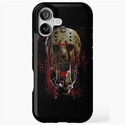 Freddy vs Jason Mask and Claw iPhone Tough Case