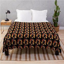Freddy vs Jason Throw Blanket