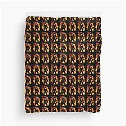 Freddy vs Jason Duvet Cover