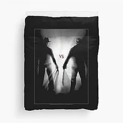 Freddy vs Jason Duvet Cover