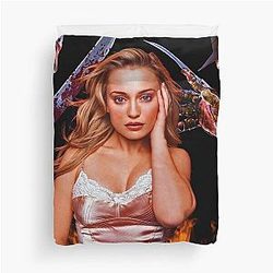 Freddy vs Jason Duvet Cover