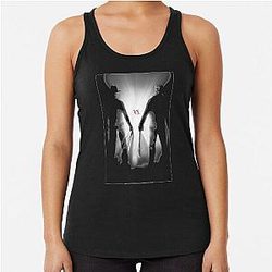 Freddy vs Jason Racerback Tank Top