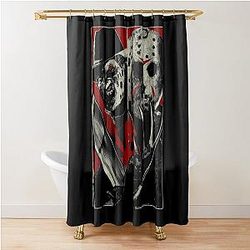 Freddy vs Jason Shower Curtain