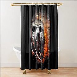 Horror Slashers Freddy Vs Jason Shower Curtain