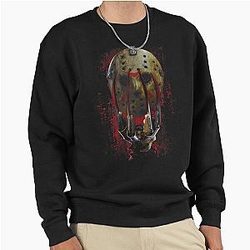 Freddy vs Jason Mask and Claws Pullover Sweatshirt