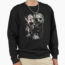 Freddy vs Jason Pullover Sweatshirt