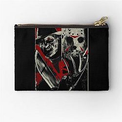 Freddy vs Jason Versus Zipper Pouch