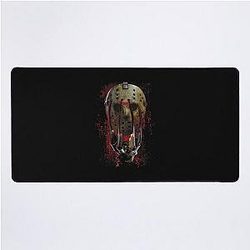 Freddy vs Jason Mask and Claws Desk Mat