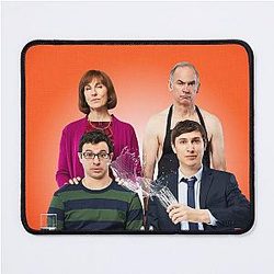 Official Friday Night Dinner Orange Mouse Pad