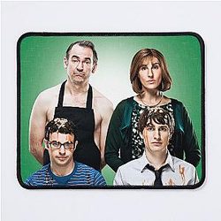 Friday Night Dinner Green Mouse Pad